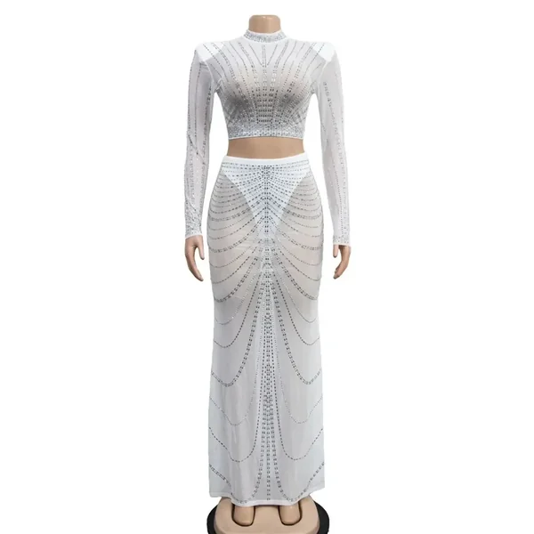 Robe de Soirée Grossesse Cristal