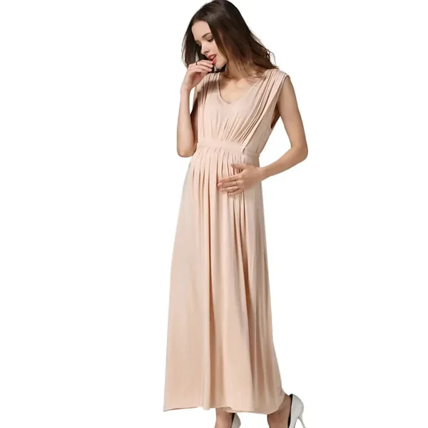 Robe de Soirée Grossesse Et Allaitement Longue