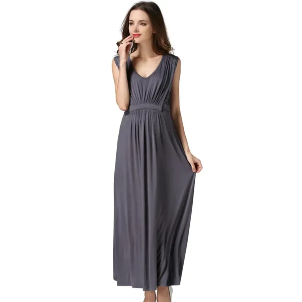 Robe de Soirée Grossesse Et Allaitement Longue