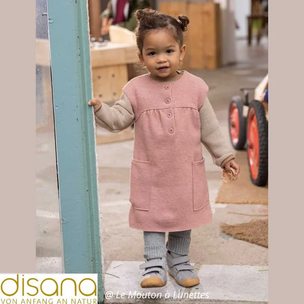 Robe DISANA 4 saisons en laine mérinos bio