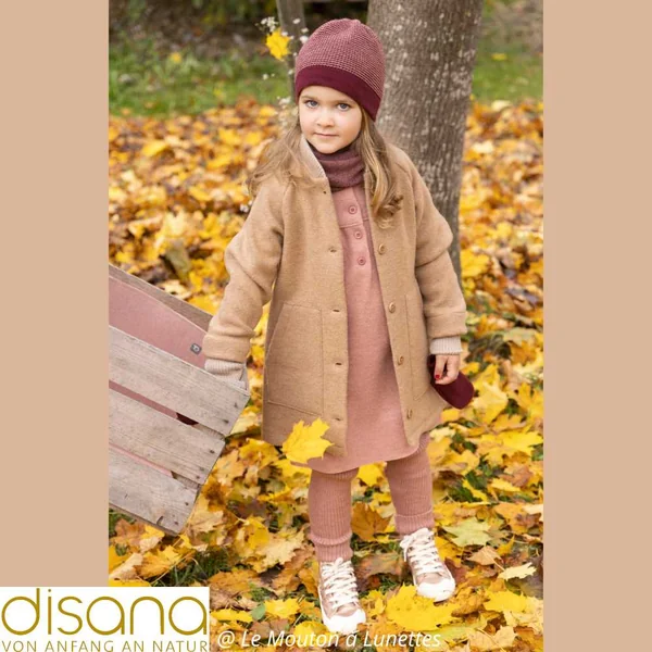 Robe DISANA 4 saisons en laine mérinos bio