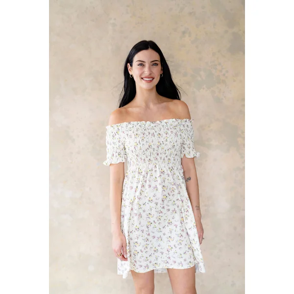 Robe fleurie CÉLINA - floral vintage