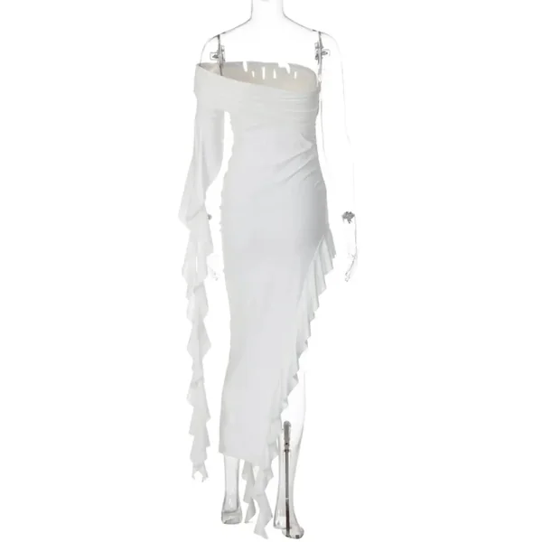 Robe Grossesse Cérémonie Mariage à Volants