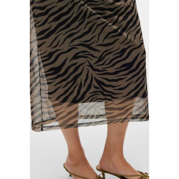 Robe Grossesse Lara Zebra - Kaki