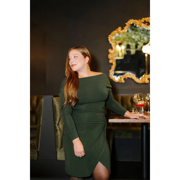 Robe JESSICA - vert profond