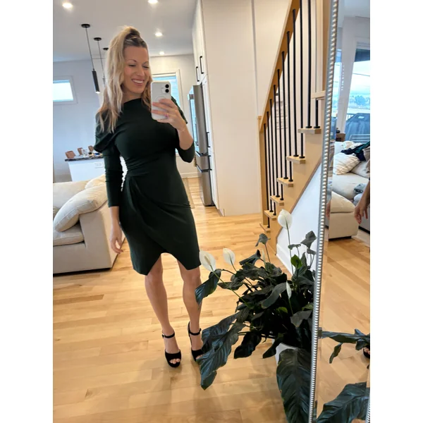 Robe JESSICA - vert profond