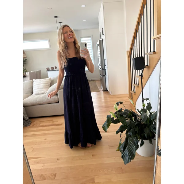 Robe LARISSA 2.0 - nuit marine
