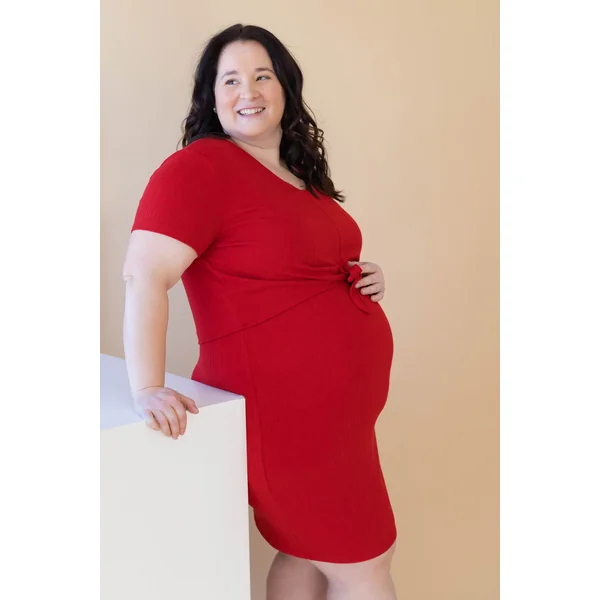 Robe LIANE - rouge scarlet