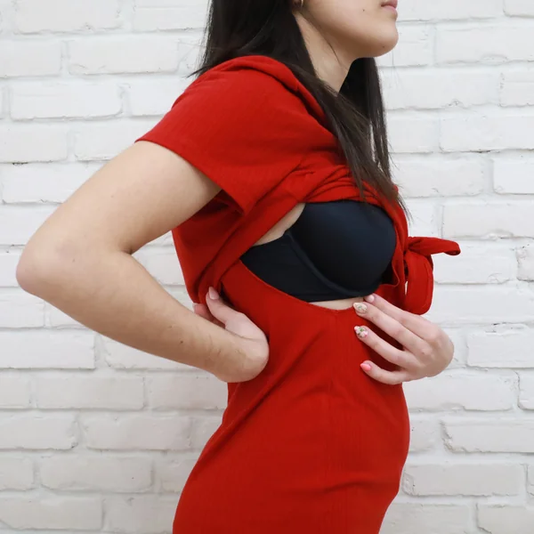 Robe LIANE - rouge scarlet