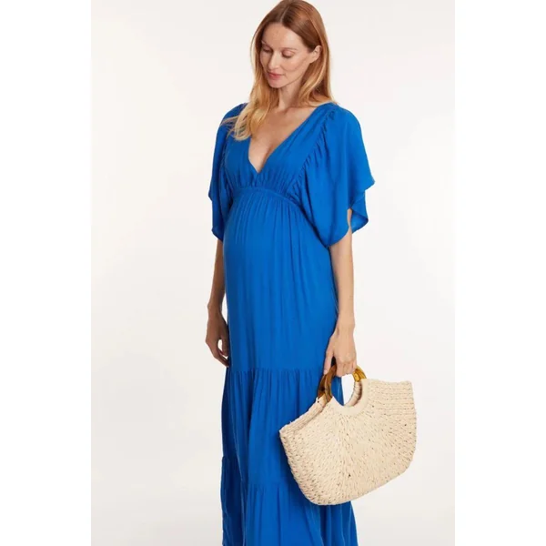Robe Longue Grossesse & Allaitement - Claudette