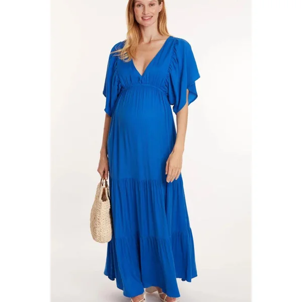 Robe Longue Grossesse & Allaitement - Claudette
