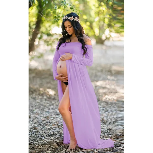 Robe Longue Grossesse Shooting