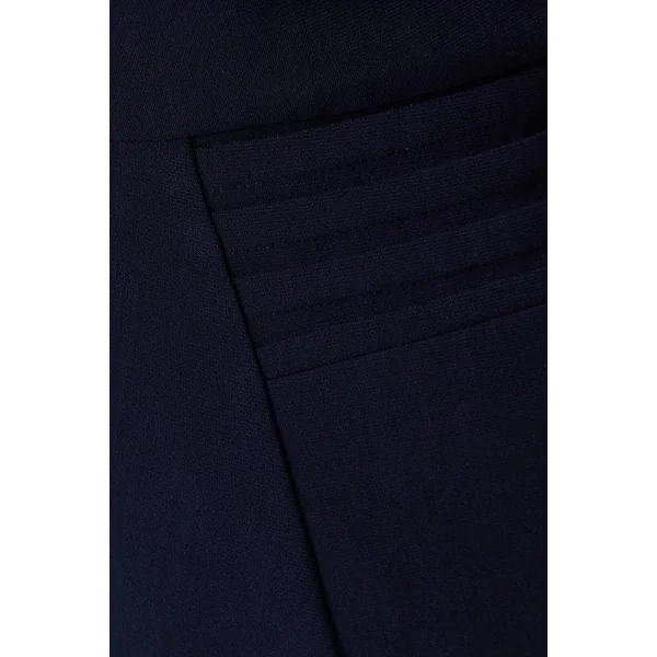 Robe Midi Grande Taille à Col V et Manches Courtes en Ponte