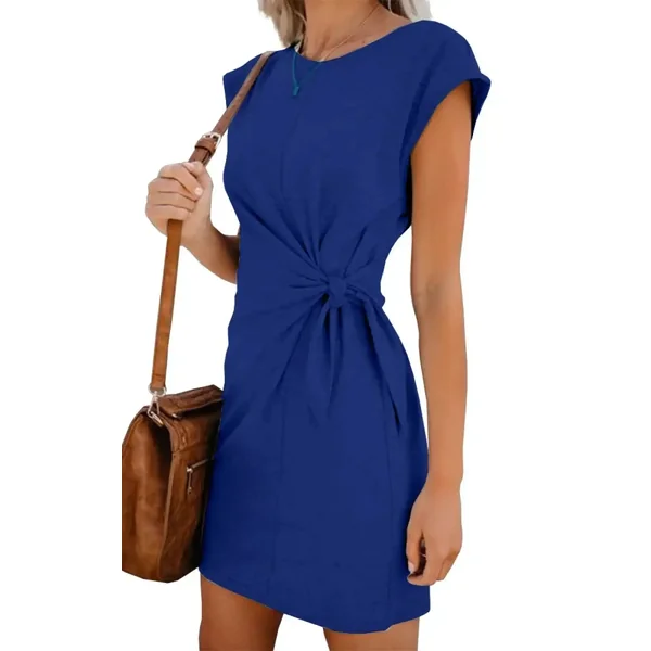 Robe Midi Grossesse Habillée Nouée