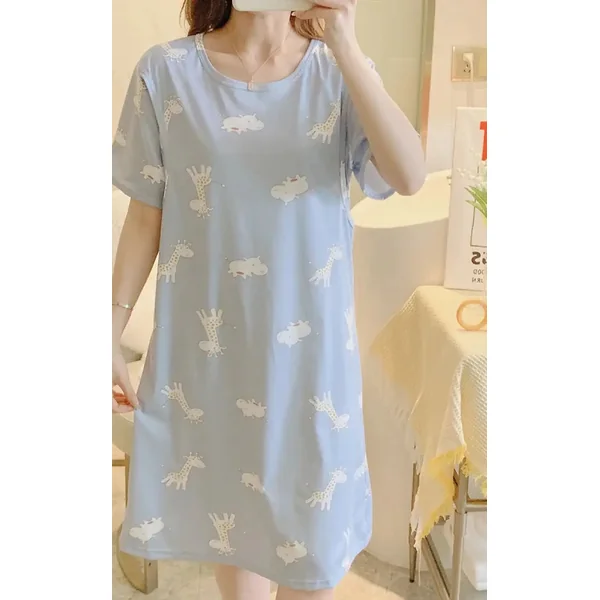 Robe Pyjama Allaitement Cartoon