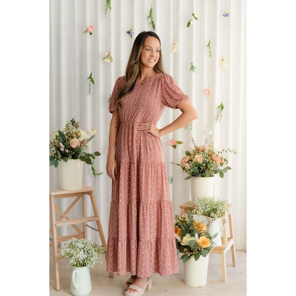 Robe ROSANNA - fleurs de cerisier