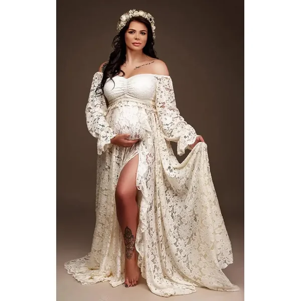 Robe Shooting Grossesse Bohème 2 en 1