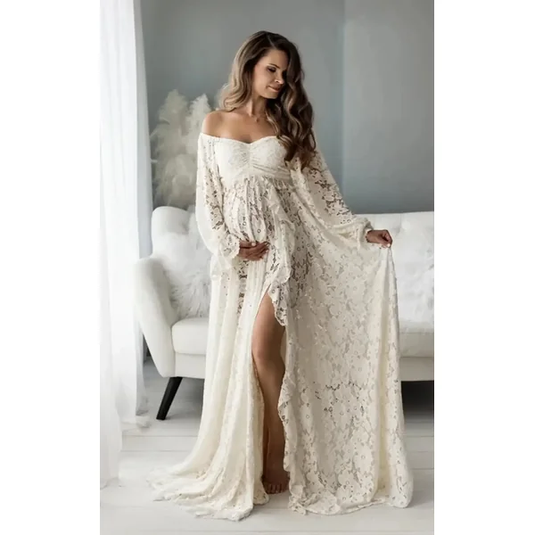 Robe Shooting Grossesse Bohème 2 en 1