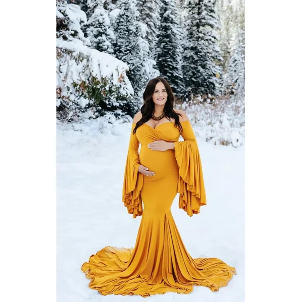 Robe Shooting Grossesse Hiver