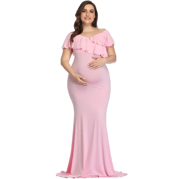 Robe Sirène Grossesse Cérémonie
