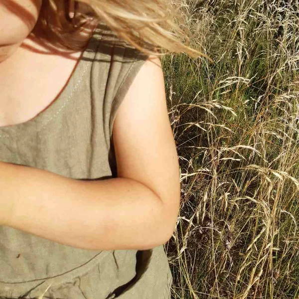 Robe tablier en lin sans manches "Nora" - Matona