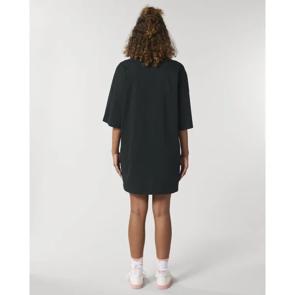 Robe T-shirt Noire Personnalisée "MAMA" – Confort & Style pour Toutes les Mamans