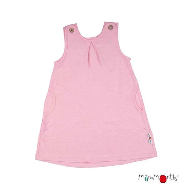 Robe tunique évolutive en chanvre et coton bio - ManyMonths ECO Hempies