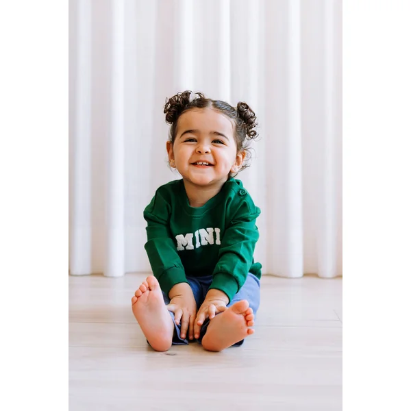 ROSE & LÉO - Crewneck MINI - vert forêt
