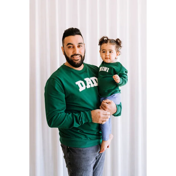 ROSE & LÉO - Crewneck MINI - vert forêt