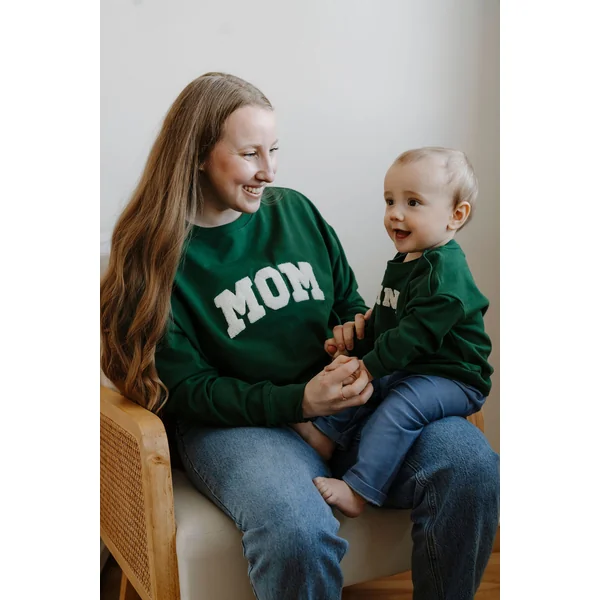 ROSE & LÉO - Crewneck MINI - vert forêt