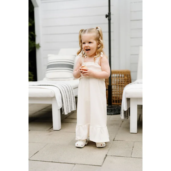 ROSE & LÉO - Robe mini LARISSA - ivoire doux