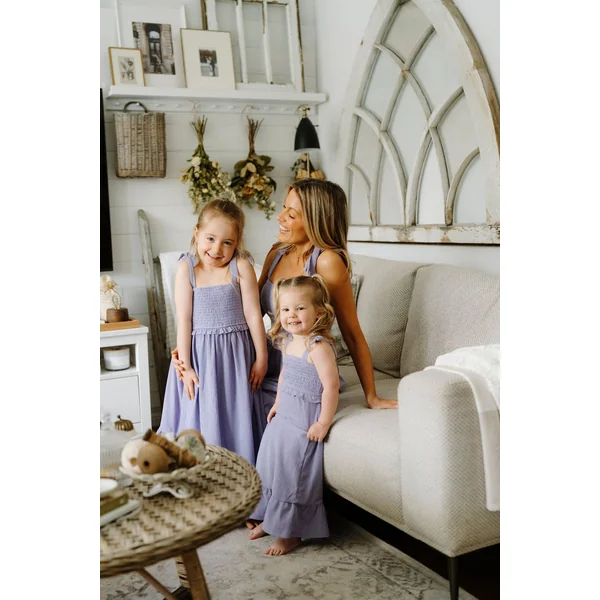 ROSE & LÉO - Robe mini LARISSA - lilas