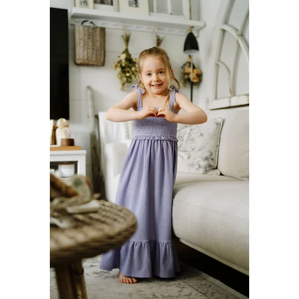 ROSE & LÉO - Robe mini LARISSA - lilas