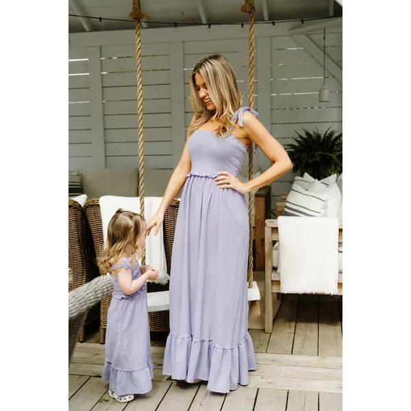 ROSE & LÉO - Robe mini LARISSA - lilas