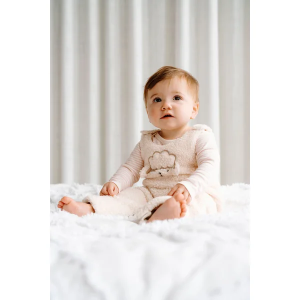 ROSE & LÉO - Salopette en sherpa - mouton (beige)