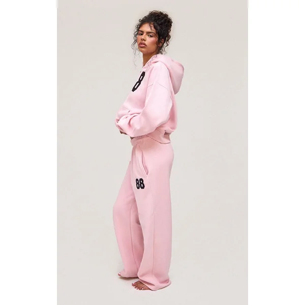 Rose Sweat À Casynthétiqueche Zippé Imprimé 88