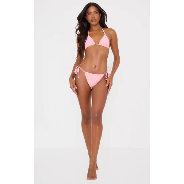 Rose Tendre Haut De Bikini Triangle Mix & Match