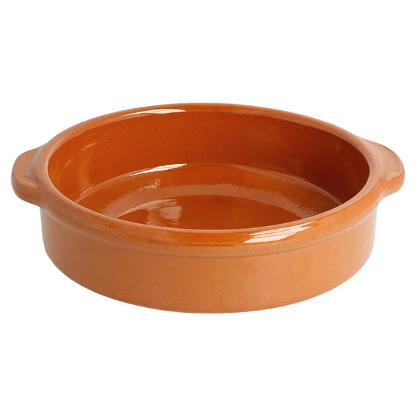 RÉCIPIENTS EN FAÏENCE AVEC ANSES 450 ML Ø 15x4,5 CM MARRON ROUGEATRE CERAMIQUE (20 UNITÉ) - Garcia de Pou