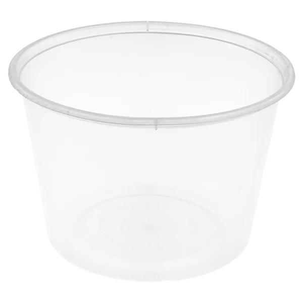RÉCIPIENTS INJECTÉS MICRO-ONDABLES 525 ML Ø 11,5x8 CM TRANSPARENT PP (500 UNITÉ) - Garcia de Pou
