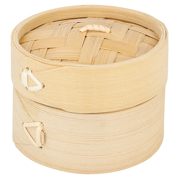 RÉCIPIENTS MINI DIM-SUM Ø 8x6 CM NATUREL BAMBOU (10 UNITÉ) - Garcia de Pou