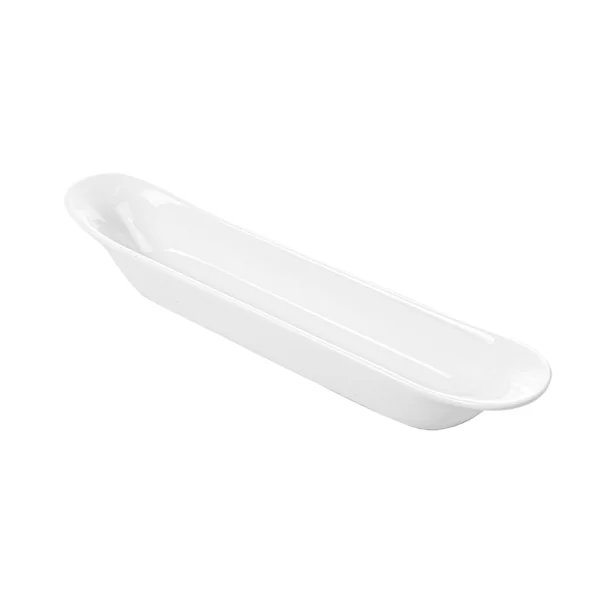 RÉCIPIENTS OBLONGS 21 CM BLANC PORCELAINE (12 UNITÉ) - Garcia de Pou