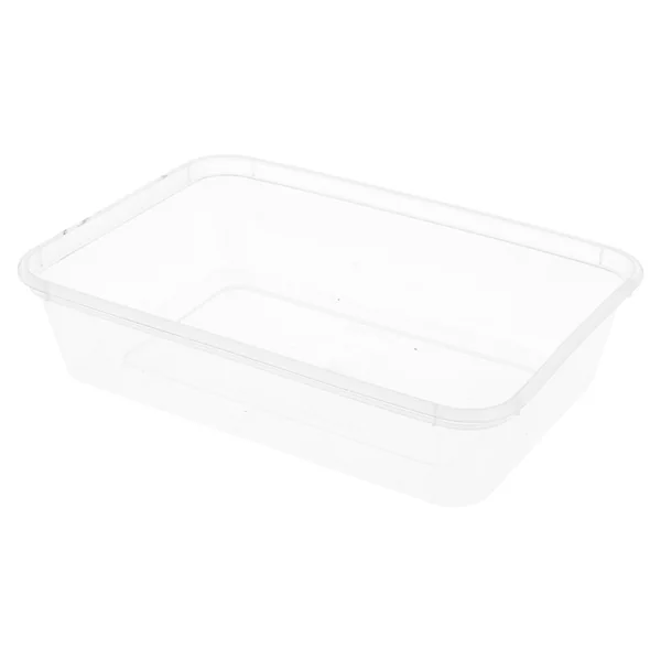 RÉCIPIENTS RECTANGULAIRES 500 ML 17,5x12x3,5 CM TRANSPARENT PP (500 UNITÉ) - Garcia de Pou