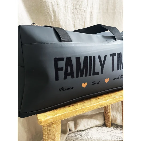 Sac familial personnalisé FAMILY TIME SOFT – Le sac de famille stylé pour tous vos moments précieux