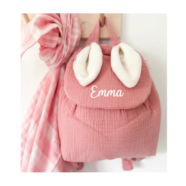 Sac à dos lapinou bois de rose