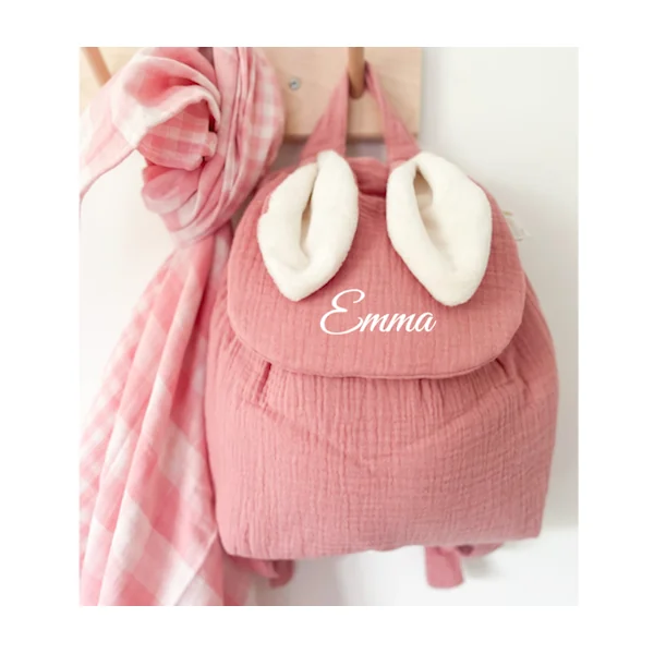 Sac à dos lapinou bois de rose