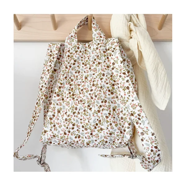 Sac à dos lapinou fleurs