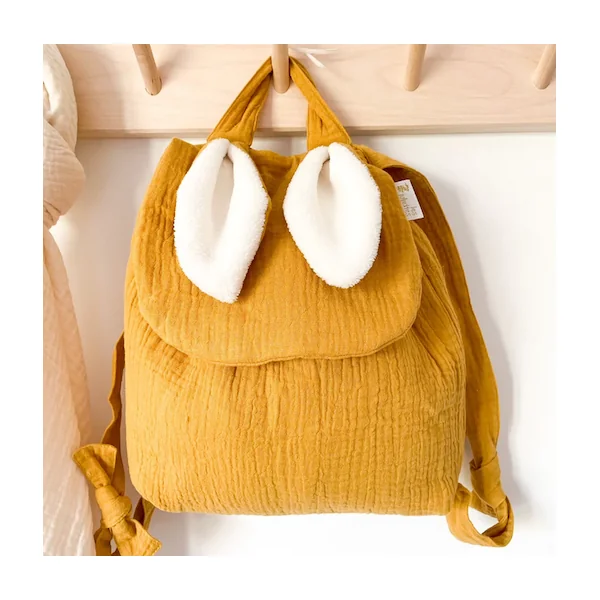 Sac à dos lapinou moutarde