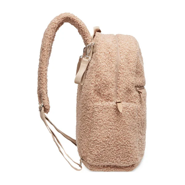 Sac à dos à langer boucle biscuit