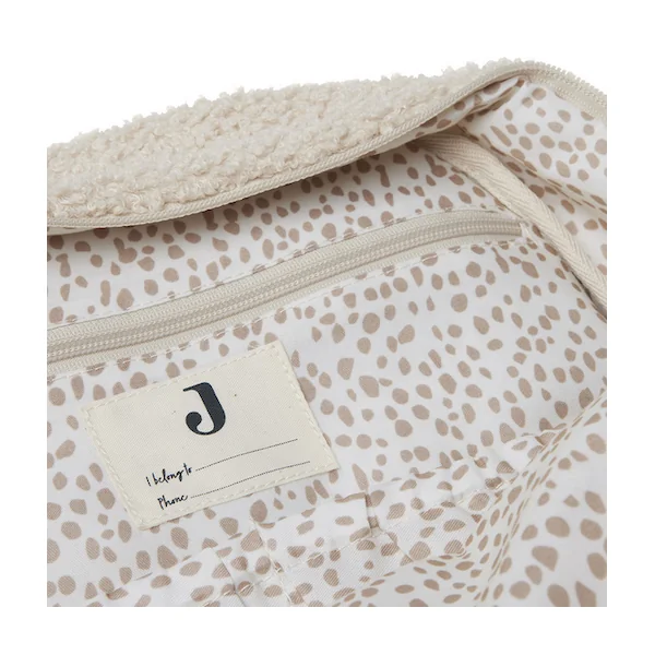 Sac à dos à langer boucle naturel