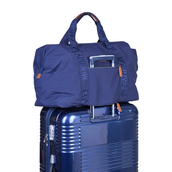 Sac à langer Mommy Bag Childhome bleu marine – grand sac maternité pratique